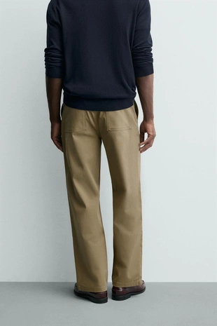 Брюки чинос STRAIGHT FIT- Заказать в России