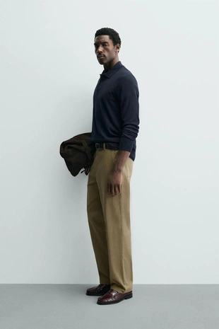 Брюки чинос STRAIGHT FIT- Заказать в России