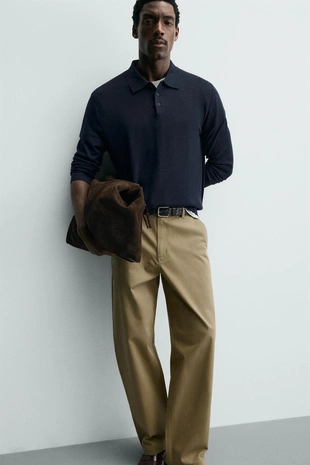 Брюки чинос STRAIGHT FIT- Заказать в России