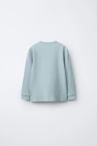 1,5–6 лет/однотонная пижама в рубчик- Заказать в России