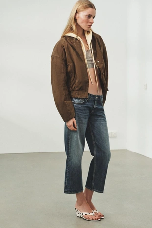 Стеганая куртка-бомбер- Заказать в России