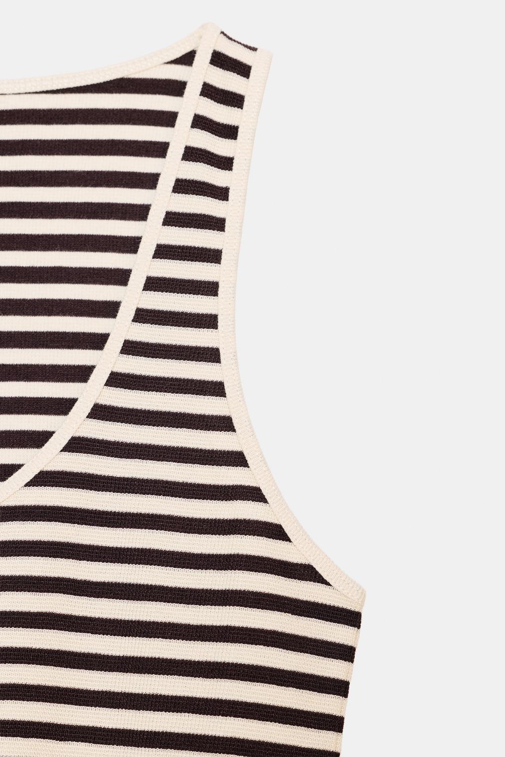 ТОП В ПОЛОСКУ БЕЗ РУКАВОВ