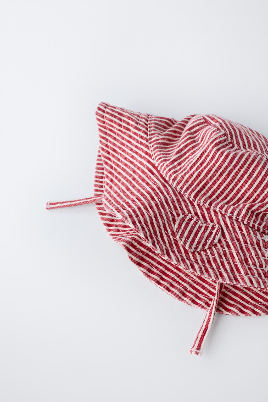 ПАНАМА В ПОЛОСКУ С НАШИВКОЙ В ВИДЕ СЕРДЦА