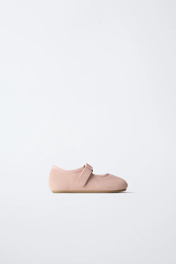 Балетки из натуральной кожи barefoot