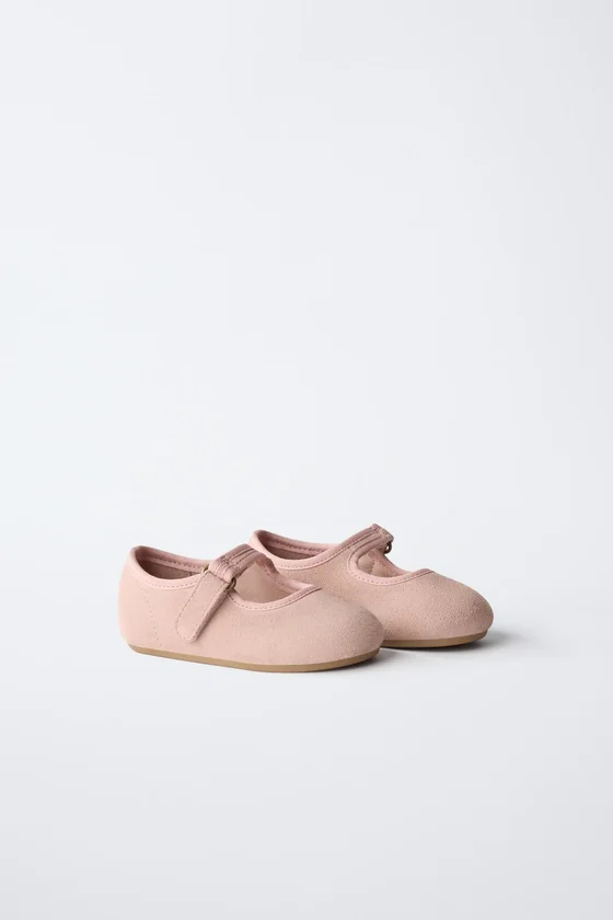 Балетки из натуральной кожи barefoot