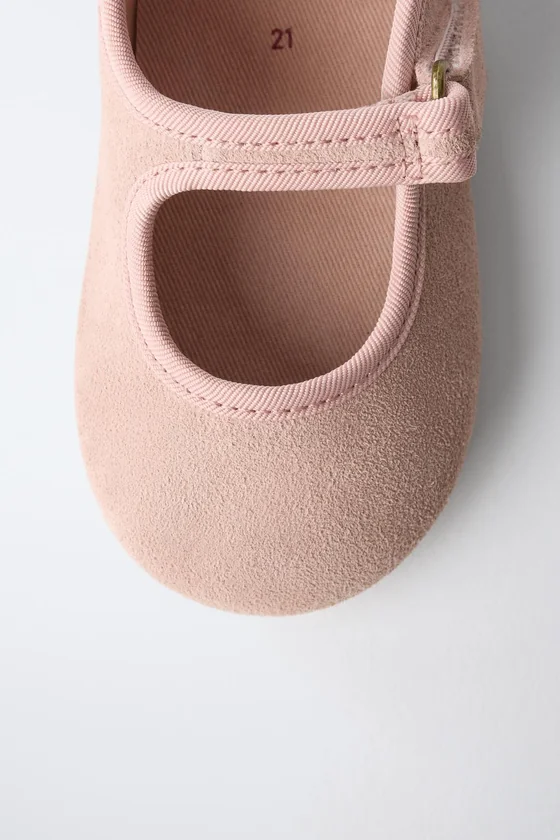 Балетки из натуральной кожи barefoot
