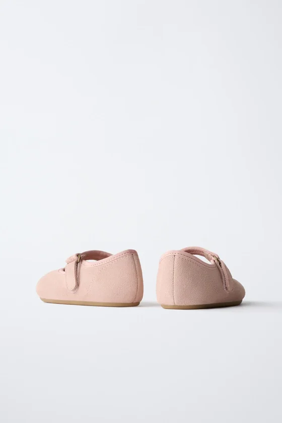 Балетки из натуральной кожи barefoot