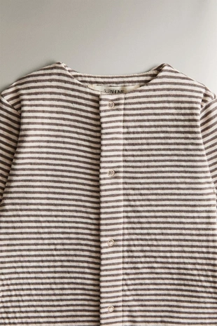 Детский комбинезон в полоску- Заказать в России