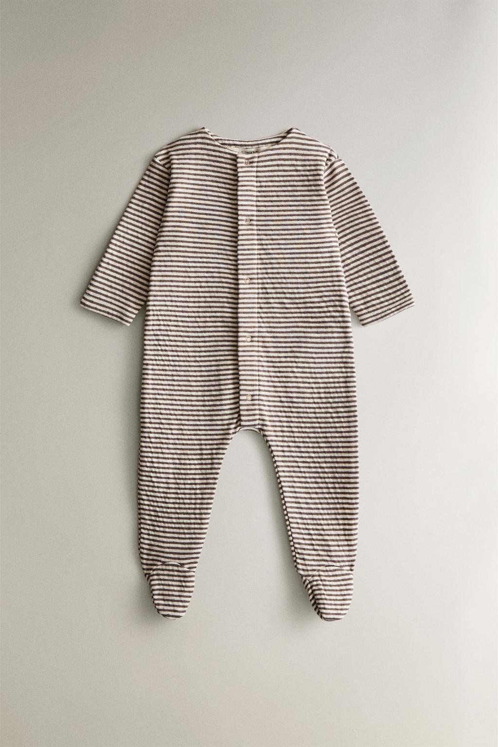 Детский комбинезон в полоску