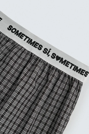 Трусы-боксеры из поплина с жаккардовым поясом- Заказать в России