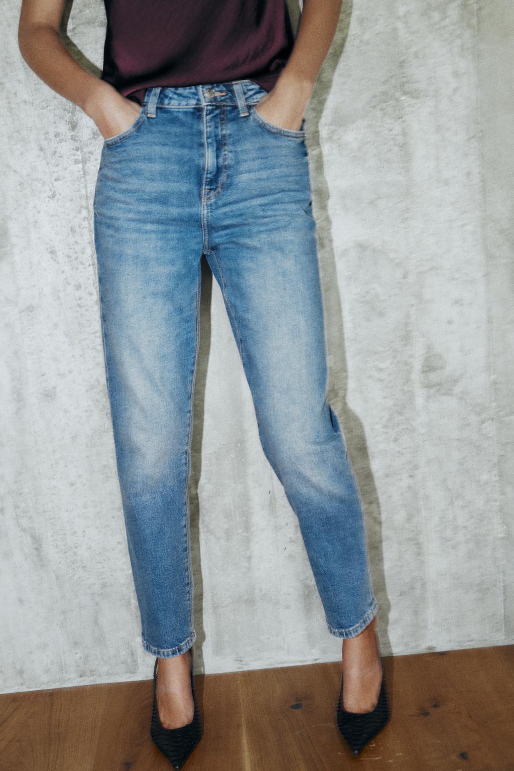 ДЖИНСЫ Z.01 MOM FIT С ВЫСОКОЙ ПОСАДКОЙ