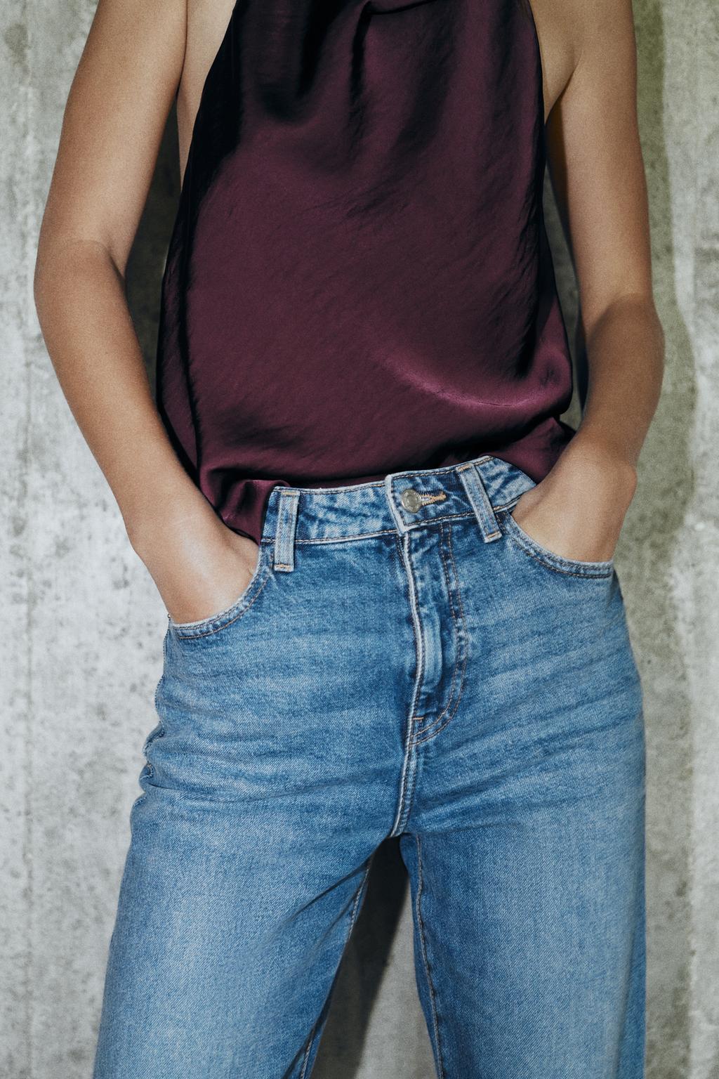 ДЖИНСЫ Z.01 MOM FIT С ВЫСОКОЙ ПОСАДКОЙ