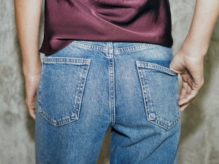 Джинсы Z.01 MOM FIT с высокой посадкой- Заказать в России