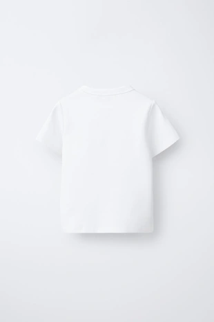 Однотонная футболка из интерлока- Заказать в России