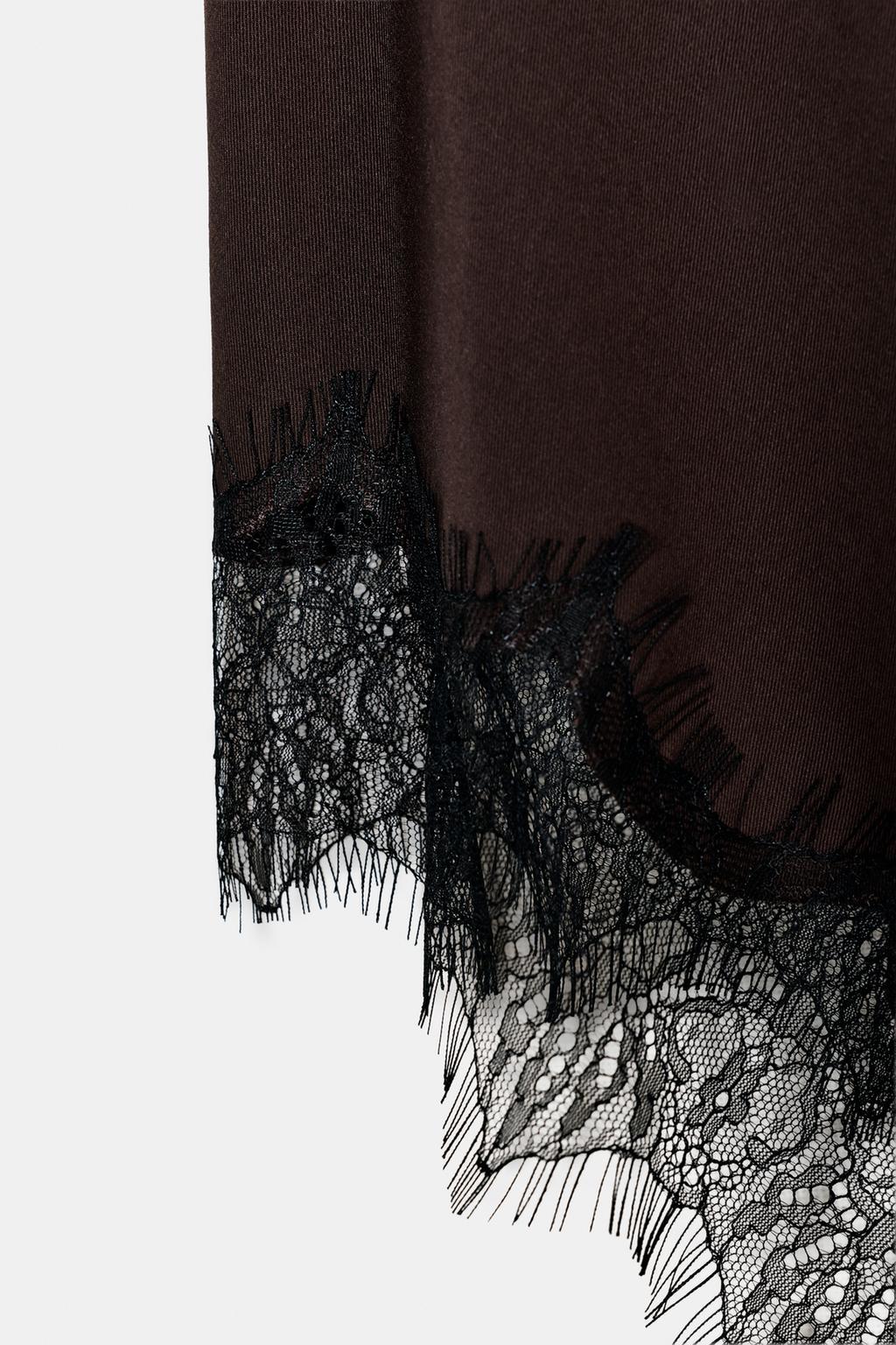 ТОП АСИММЕТРИЧНОГО КРОЯ С КРУЖЕВОМ