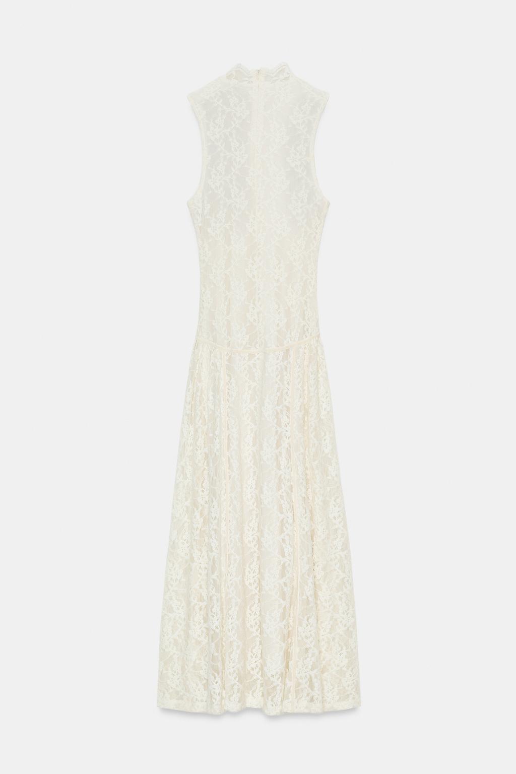 ДЛИННОЕ КРУЖЕВНОЕ ПЛАТЬЕ