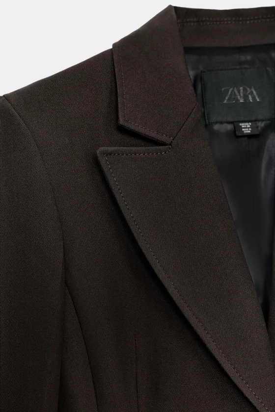 ПРИТАЛЕННЫЙ БЛЕЙЗЕР коллекция Zara «ZW»