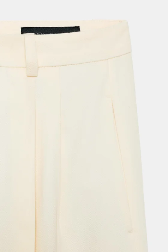БРЮКИ  С ЗАЩИПАМИ — коллекция Zara «ZW»