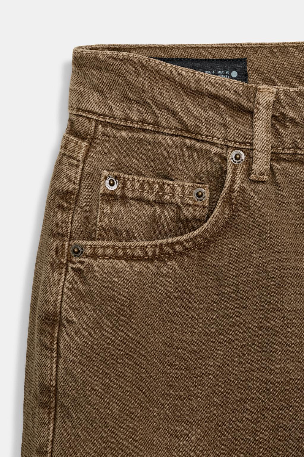 ДЖИНСЫ BAGGY СО СРЕДНЕЙ ПОСАДКОЙ — ZW COLLECTION