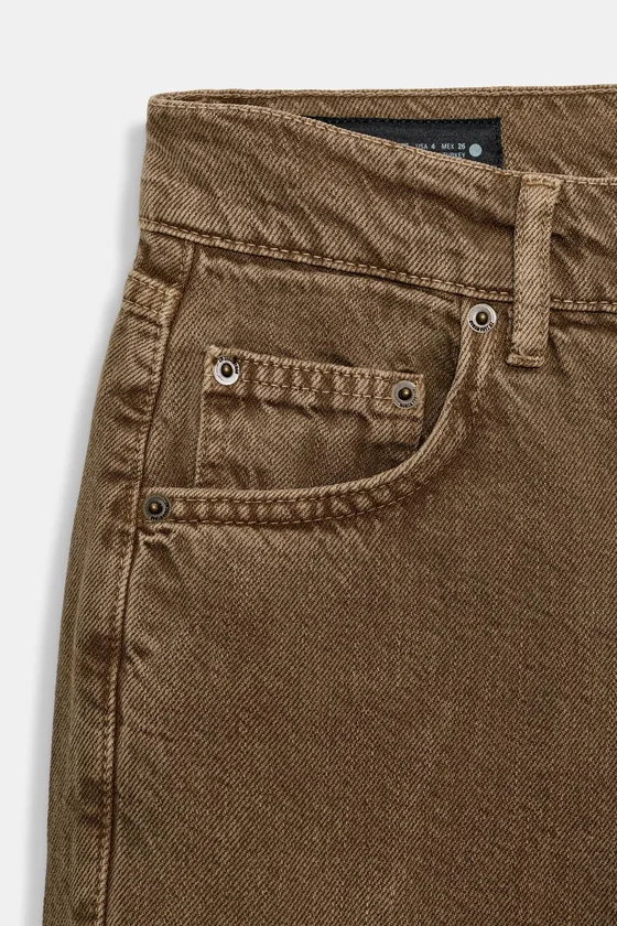 ДЖИНСЫ Багги СО СРЕДНЕЙ ПОСАДКОЙ — коллекция Zara «ZW»