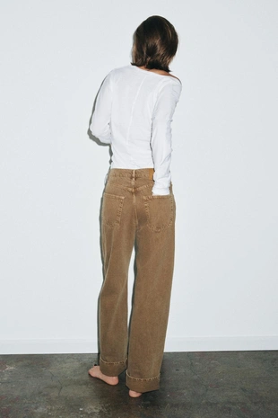 Джинсы BAGGY со средней посадкой — ZW COLLECTION- Заказать в России