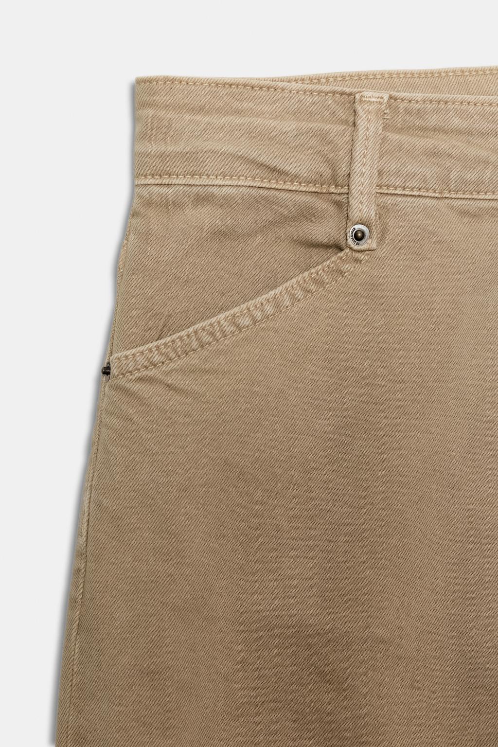 ДЖИНСЫ WIDE LEG С ВЫСОКОЙ ПОСАДКОЙ — ZW COLLECTION