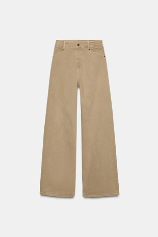 Джинсы WIDE LEG с высокой посадкой — ZW COLLECTION- Заказать в России