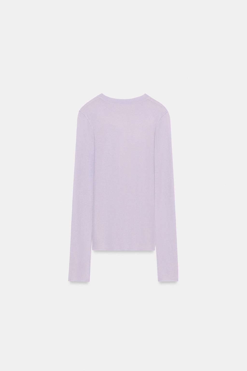 ПОЛУПРОЗРАЧНЫЙ ТРИКОТАЖНЫЙ ТОП