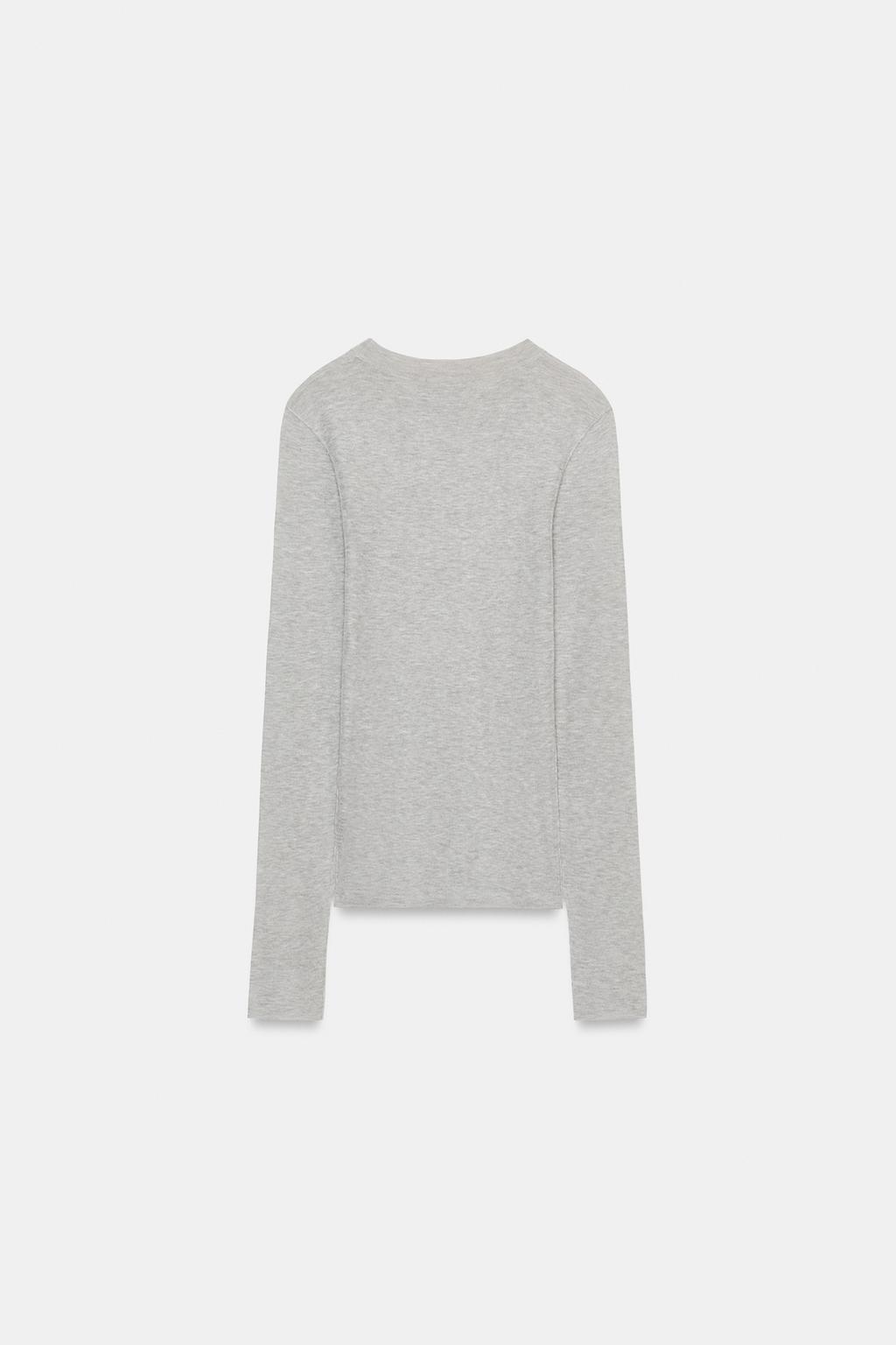 ПОЛУПРОЗРАЧНЫЙ ТРИКОТАЖНЫЙ ТОП