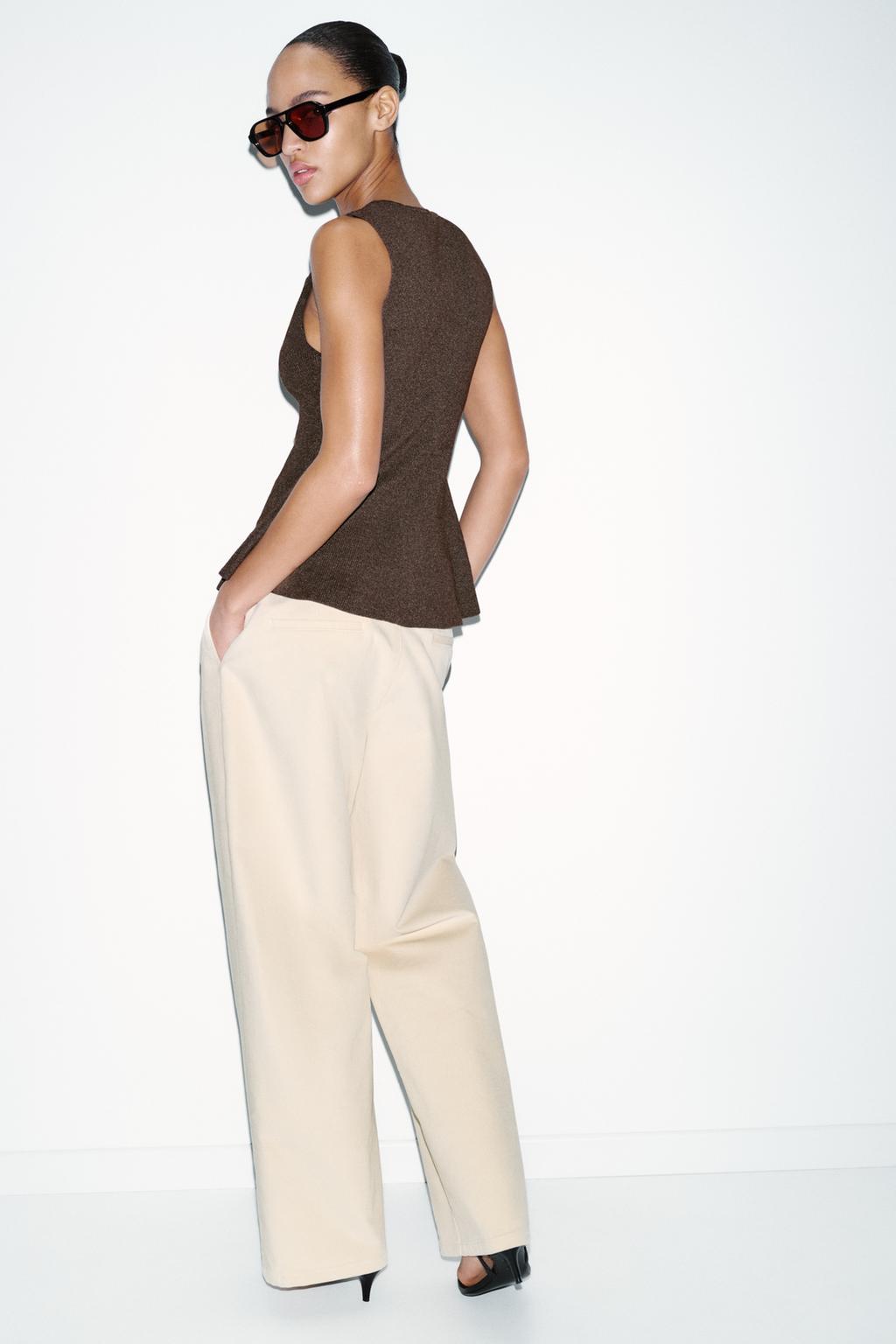 ТОП В РУБЧИК С БАСКОЙ И ПУГОВИЦАМИ