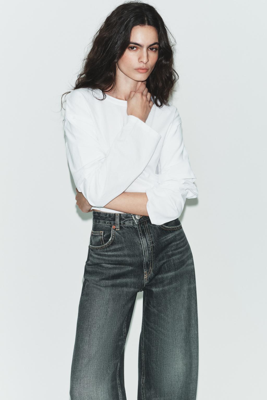 ДЖИНСЫ TRF EXTRA WIDE-LEG С ВЫСОКОЙ ПОСАДКОЙ