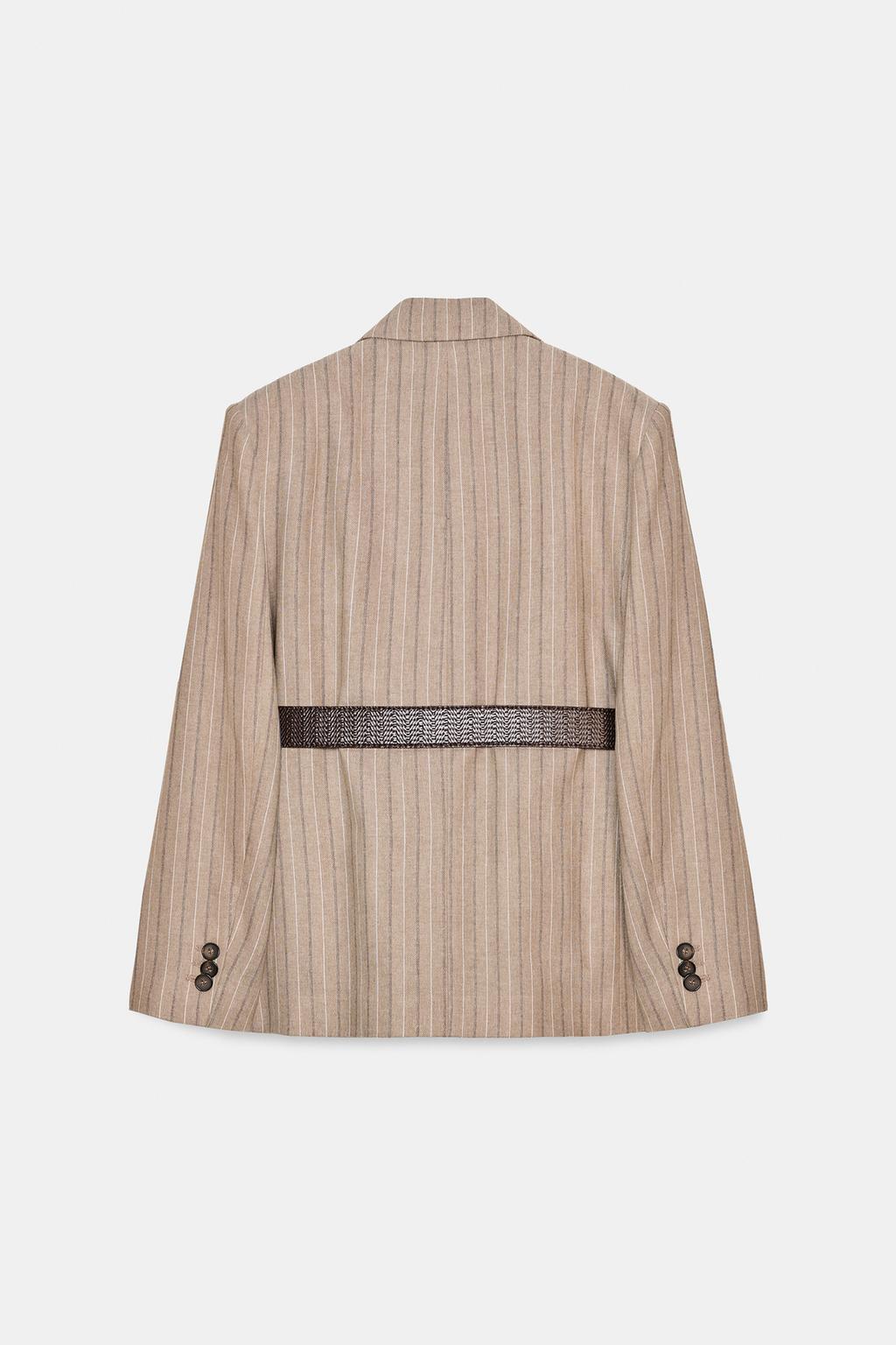 БЛЕЙЗЕР В ЁЛОЧКУ С ПОЯСОМ