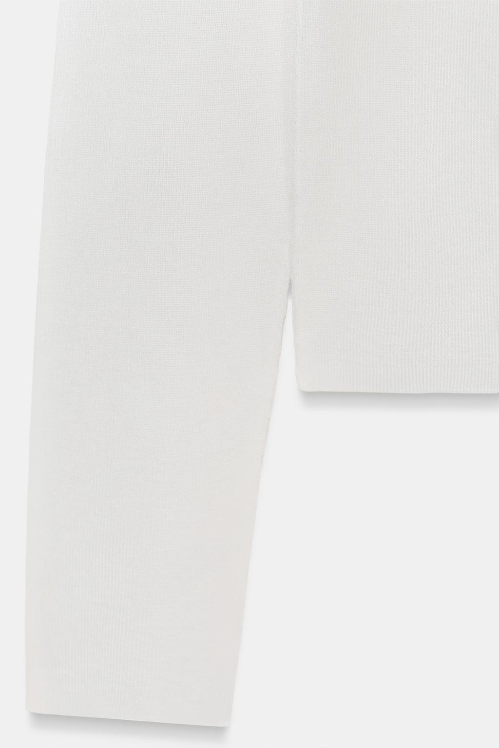 ПОЛУПРОЗРАЧНЫЙ ТРИКОТАЖНЫЙ ТОП