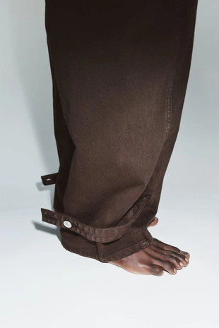 Джинсы TRF BALLOON со средней посадкой и шлёвками- Заказать в России