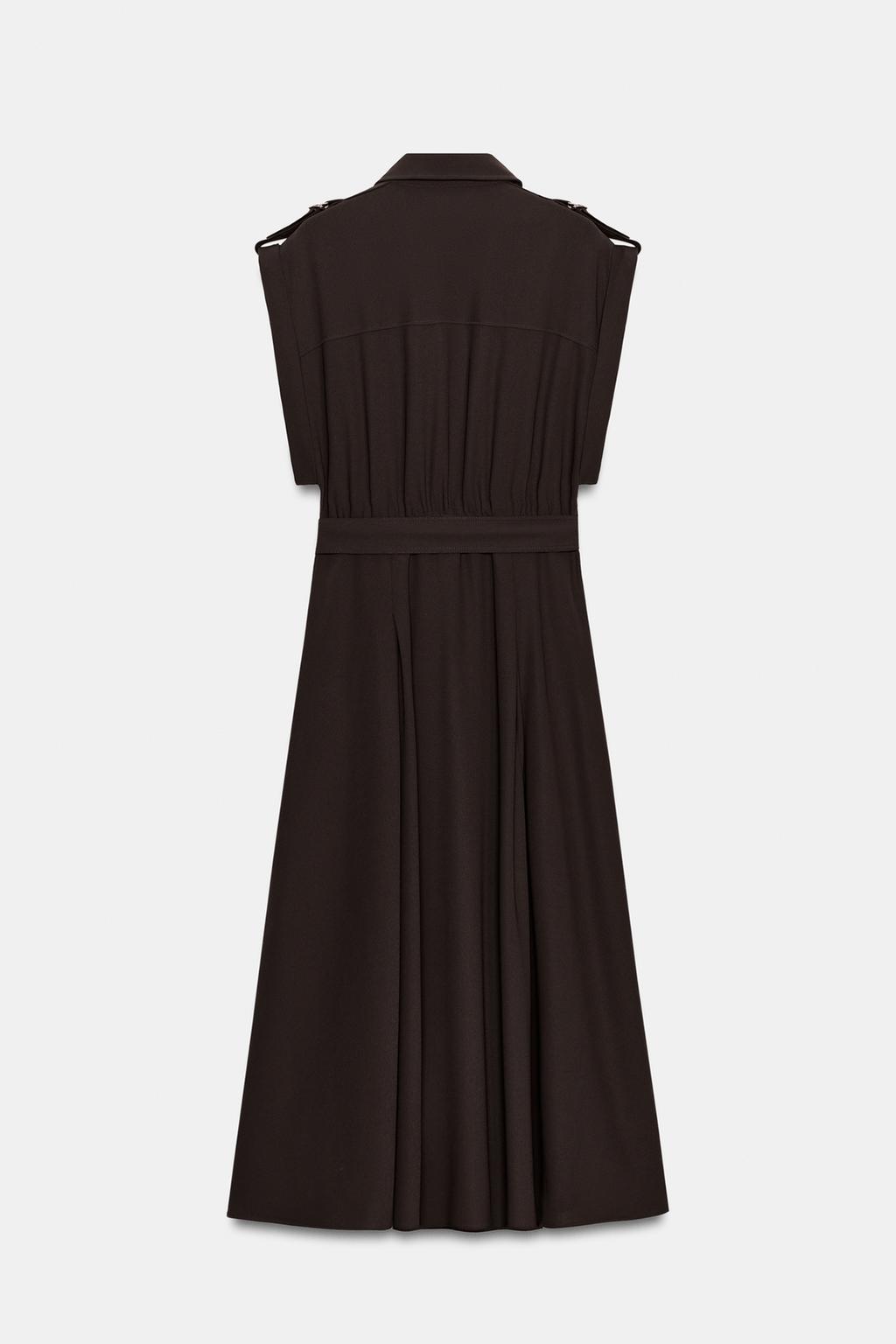 ПЛАТЬЕ МИДИ С ПОЯСОМ