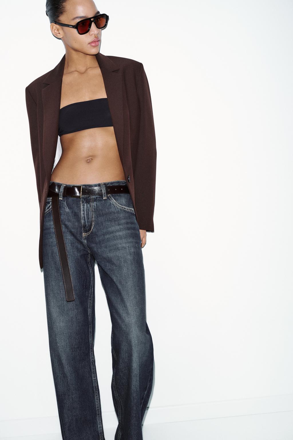 ПРЯМОЙ БЛЕЙЗЕР С ПОДПЛЕЧНИКАМИ