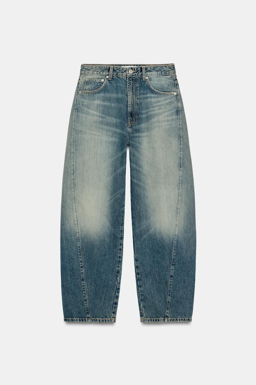 ДЖИНСЫ TRF BAGGY BALLOON СО СРЕДНЕЙ ПОСАДКОЙ
