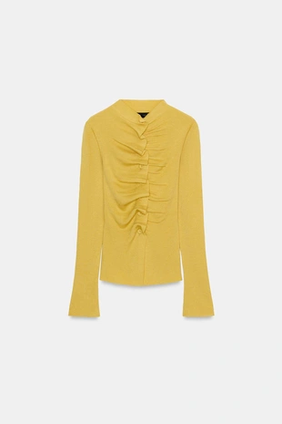 Драпированный кардиган- Заказать в России