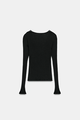 Куртка в рубчик с контрастными деталями- Заказать в России