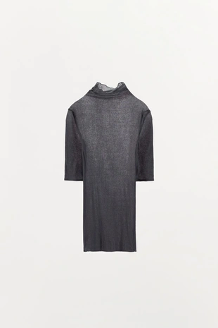 Топ с высоким воротником- Заказать в России