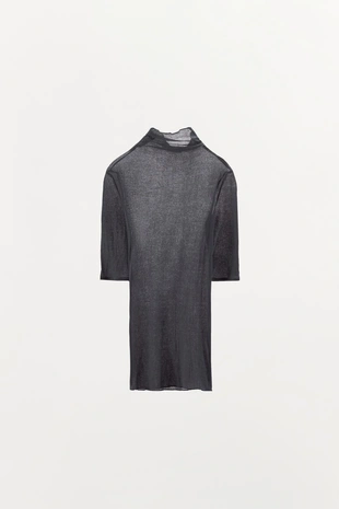 Топ с высоким воротником- Заказать в России