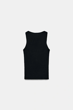 Футболка в рубчик с кружевом- Заказать в России