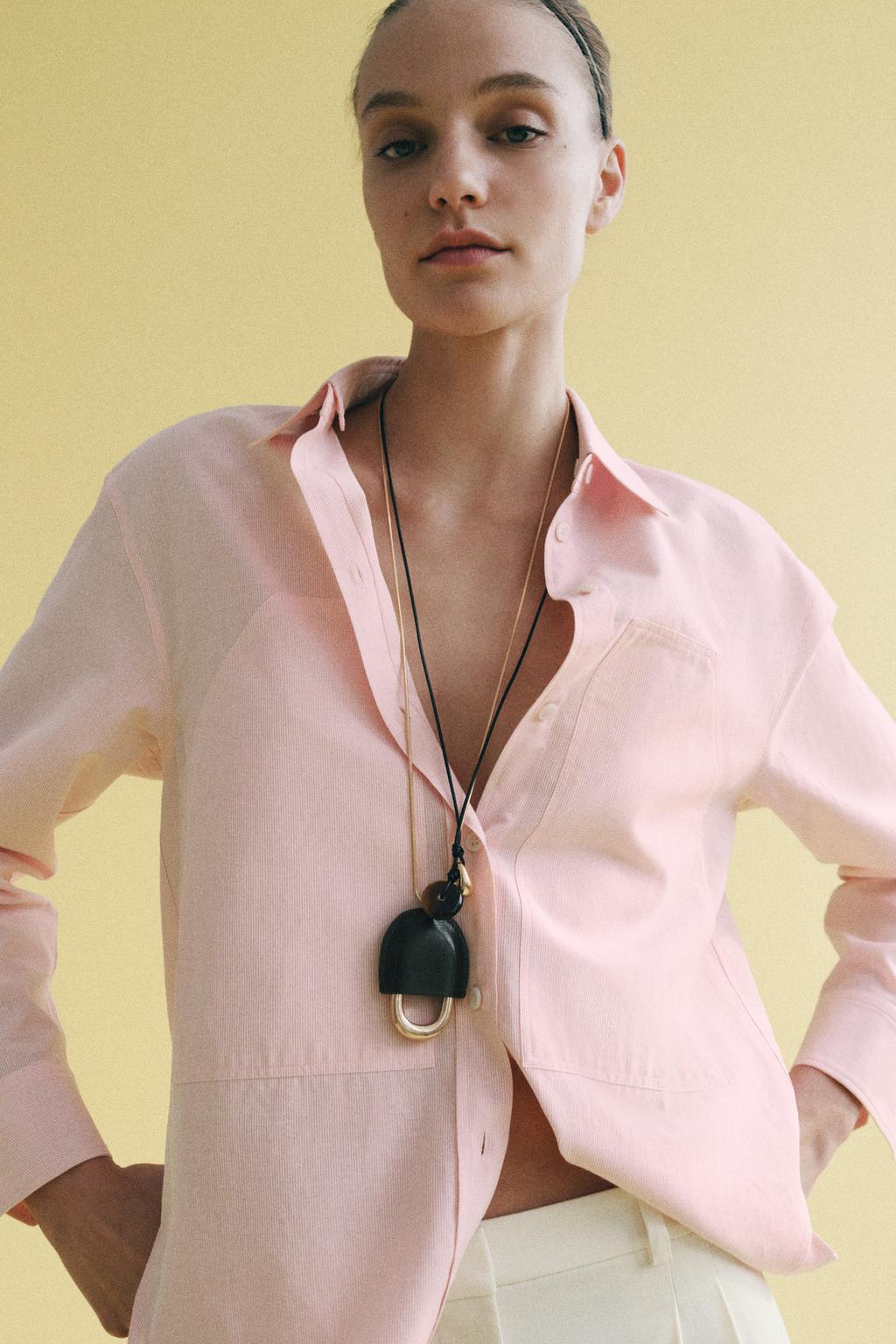 РУБАШКА В ПОЛОСКУ — ZW COLLECTION