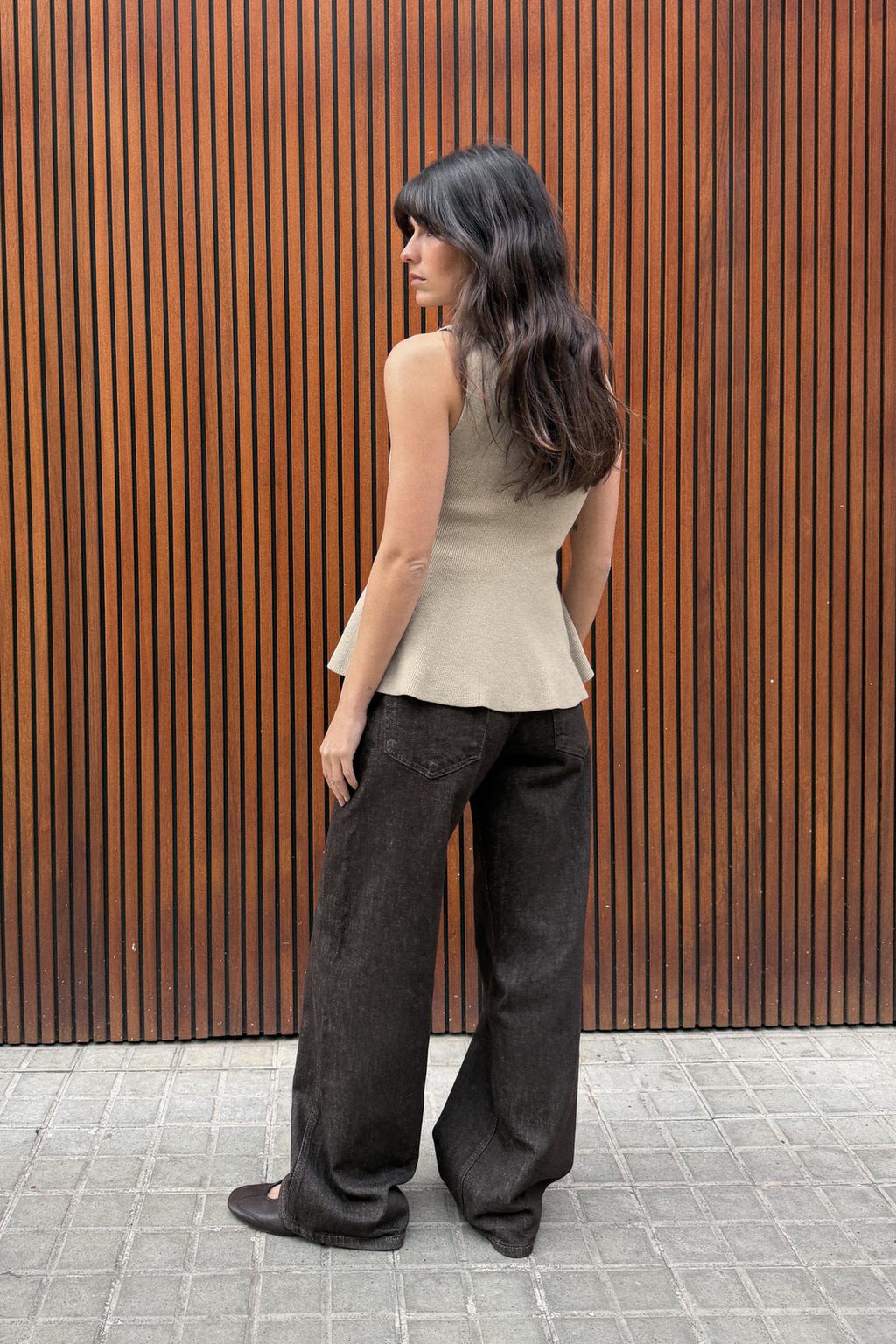 ТОП В РУБЧИК С БАСКОЙ И ПУГОВИЦАМИ