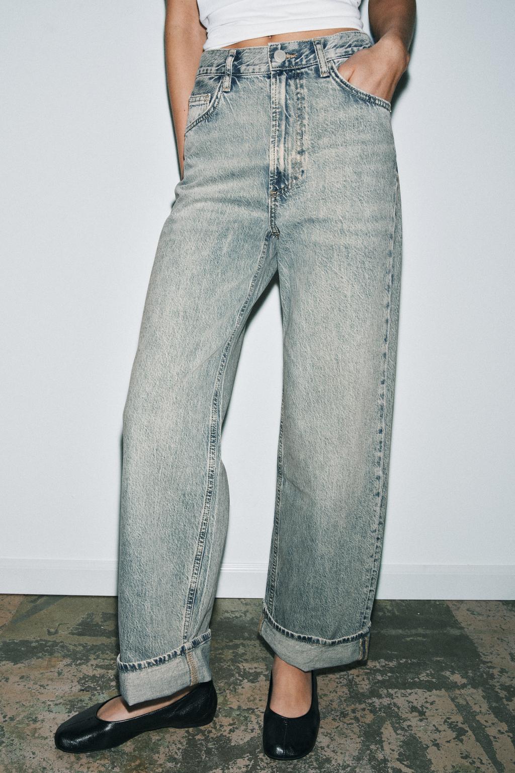 ДЖИНСЫ BAGGY СО СРЕДНЕЙ ПОСАДКОЙ — ZW COLLECTION