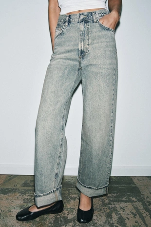 Джинсы BAGGY со средней посадкой — ZW COLLECTION- Заказать в России