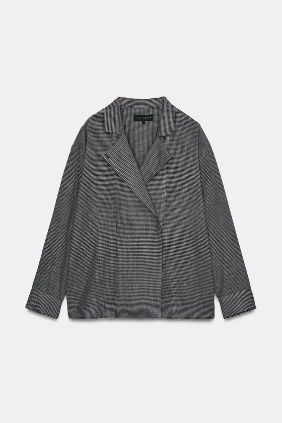 РУБАШКА В КЛЕТКУ коллекция Zara «ZW»