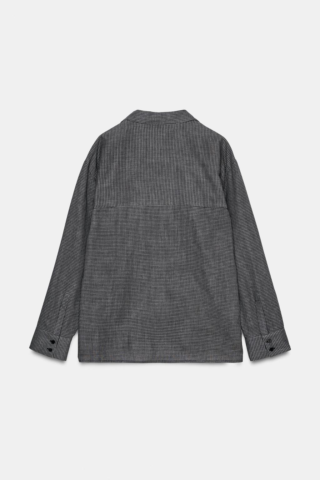 РУБАШКА В КЛЕТКУ ZW COLLECTION