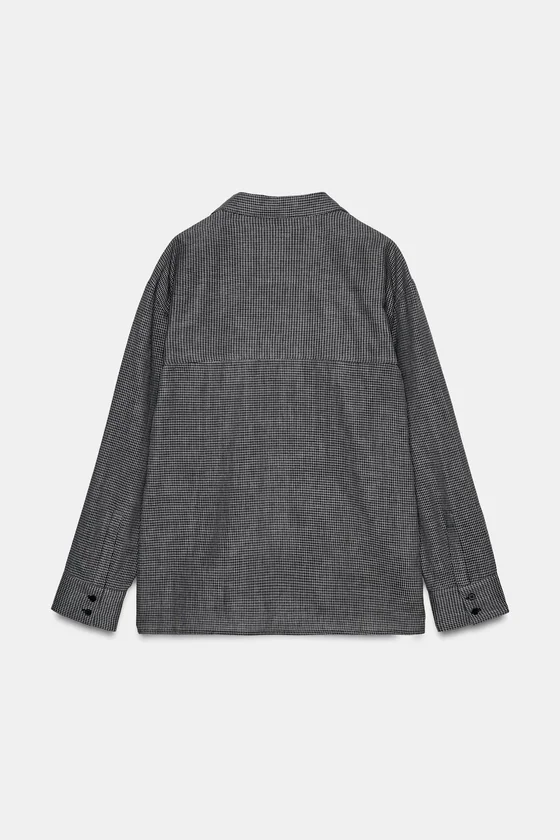 РУБАШКА В КЛЕТКУ коллекция Zara «ZW»