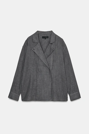 Рубашка в клетку ZW COLLECTION- Заказать в России